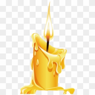 #mq #yellow #candle #candles #fire - Candle Clipart Png, Transparent Png
