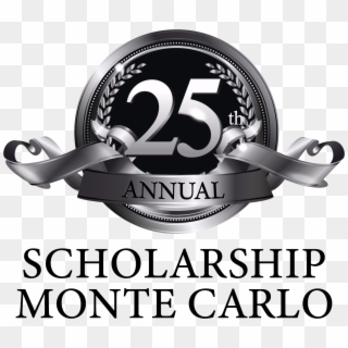 25th Annual Scholarship Monte Carlo Night - Graphic Design, HD Png Download