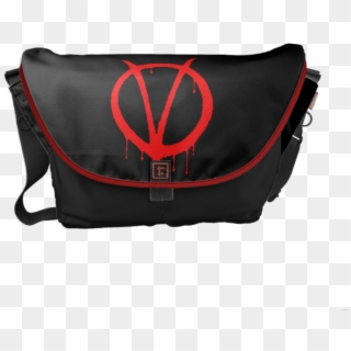 V For Vendetta - Bat Messenger Bag, HD Png Download