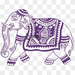 Free Png Indian Elephants Png Image With Transparent - Traditional Indian Elephant Designs, Png Download
