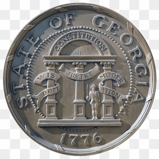 The Official Seal Of Georgia - Transparent Georgia State Seal, HD Png Download
