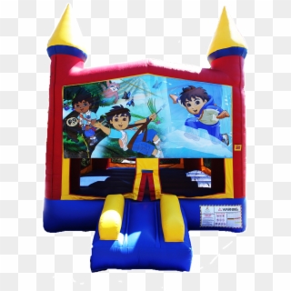 Regular Castle Go Diego Go 13×13 - Inflatable, HD Png Download
