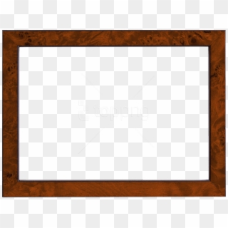 Free Png Simple Brown Transparent Frame Background - Picture Frame, Png Download
