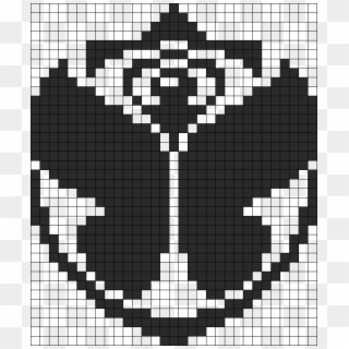 Tomorrowland Symbol Perler Bead Pattern / Bead Sprite - Tomorrowland Logo Pixel Art, HD Png Download