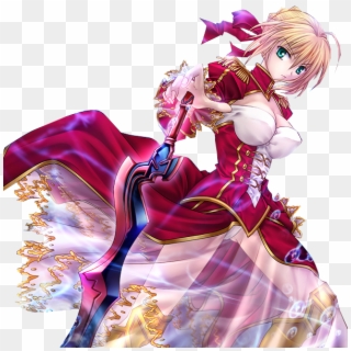 The Great Waifu War Round Of 8 Voting - Saber Of Red Transparent, HD Png Download