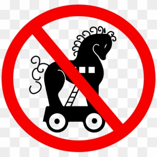 Notrojanhorses - Svg - Road Signs No Motor Vehicles, HD Png Download
