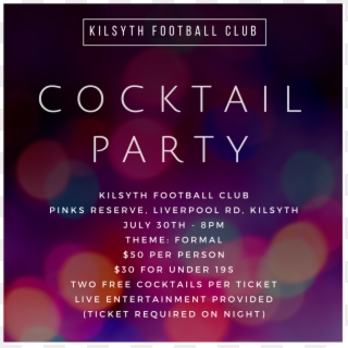 Cocktail Party Poster-1 - Poster, HD Png Download