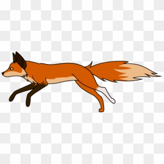 Running Fox Clipart Free Download On Png - Fox Gif Transparent Background, Png Download