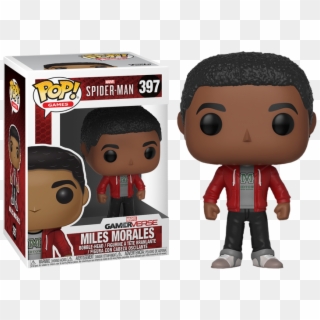 Current Stock - - Miles Morales Funko, HD Png Download