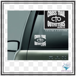 Cross Trail Outfitters Car Decal - New Range Rover 2010, HD Png Download