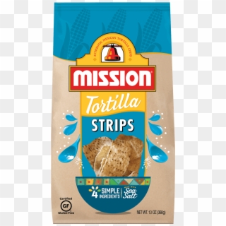 Strips Tortilla Chips - Mission Round Tortilla Chips, HD Png Download