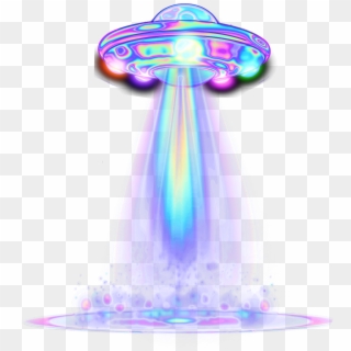 #holo #holographic #ufo #flyingobject #alien #tumblr - Illustration, HD Png Download