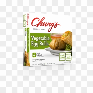 Chung's 4ct Vegetable Egg Rolls - Bánh, HD Png Download