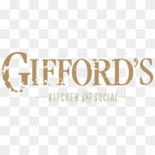 Giffords, Kitchen, Social, Restaurant - Giffords Kitchen And Social Logo, HD Png Download
