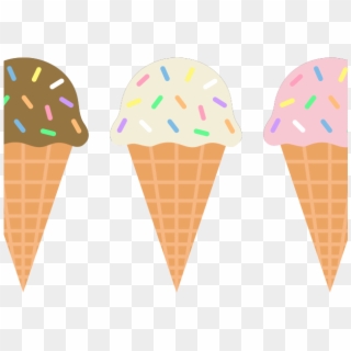 Ice Cream Cone Clipart - Transparent Background Ice Cream Clipart, HD Png Download