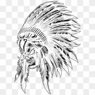 Clipart - Cherokee Head Png, Transparent Png