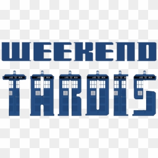 Weekend Tardis Logo - Tardis Vector, HD Png Download