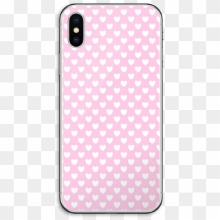 Cute Hearts Skin Iphone X - Polka Dot, HD Png Download