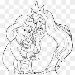 The Little Mermaid 2 Coloring Pages 3 - Little Mermaid 1 Coloring Pages, HD Png Download