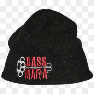 Iced Out Fitted Bass Mafia Logo Beanie - Beanie, HD Png Download