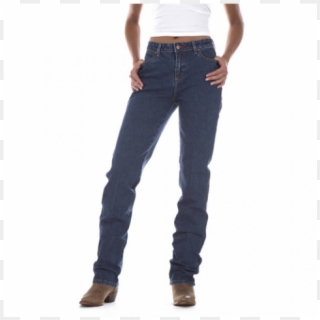 Wrangler -women's Natural Rise Jean Stonewash - Leather, HD Png Download