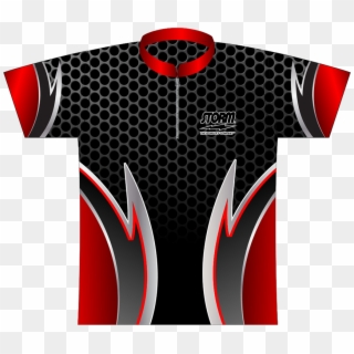 Storm Red Razor Dye Sublimated Jersey - Sublimation Jersey Red Black, HD Png Download