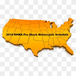 March 14 17 Amalie Motor Oil Nhra Gatornationals Gainesville, - Outline Of The United States, HD Png Download