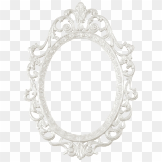 Cadre Rond Baroque Png - Snow White Mirror Png, Transparent Png