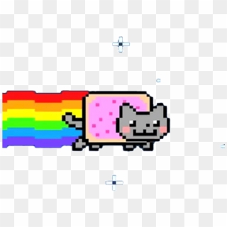 Meme Gif Png Banner Free - Nyan Cat Gif Png, Transparent Png