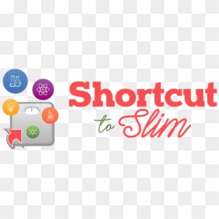 Shortcut To Slim Logo - Carmine, HD Png Download