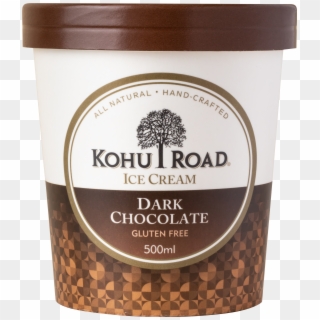 Dark Chocolate - Kohu Road Ice Cream, HD Png Download