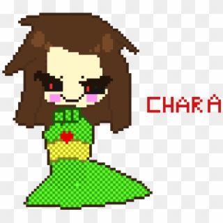Chara - Undertale - Pixel Art Maker Chara, HD Png Download