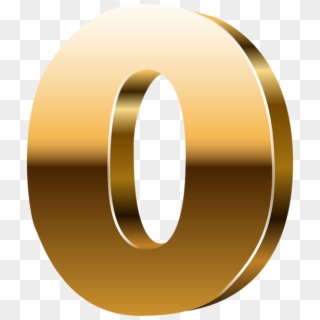 Go To Image - 3d Gold Numbers Png, Transparent Png