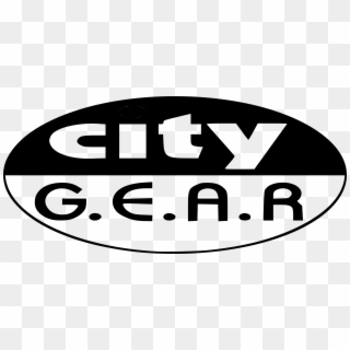City Gear Logo Black And White, HD Png Download