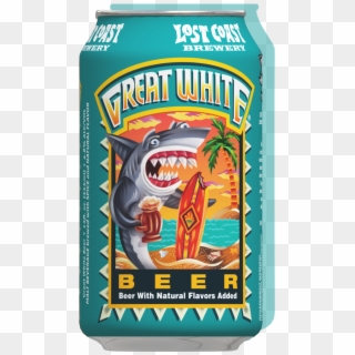 Great White Beer - Great White Beer Can, HD Png Download