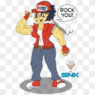 One Of My Characters, Jody “mash” Rock Dressed Up As - Snk Vs Capcom Match, HD Png Download