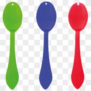 Colored Plastic Spoons 1/24 - معالق بلاستيك, HD Png Download