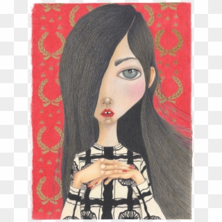 Drawing Lipstick Woman, HD Png Download