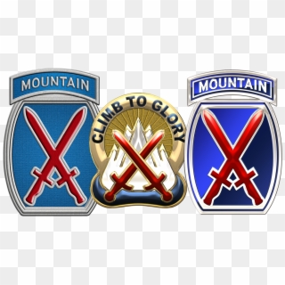 The Legendary 10th Mountain Division Comes Home To - 10th Mountain Division Black And White, HD Png Download