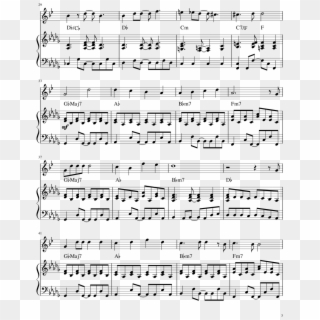 Black☆rock Shooter Sheet Music 3 Of 14 Pages - Dont Stop Believing Sheet Music, HD Png Download