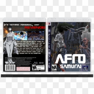 Afro Samurai Box Art Cover - Afro Samurai Ps3 Back, HD Png Download
