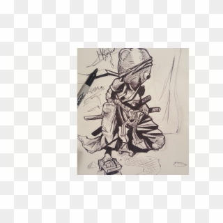 Kuma Afro Samurai By - Sketch, HD Png Download