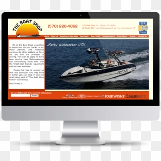 The Boat Shop - Computer Monitor, HD Png Download