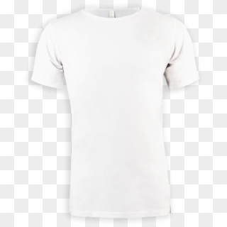 Men Bamboo T-shirt Round Neck - White Tshirt Back Png, Transparent Png