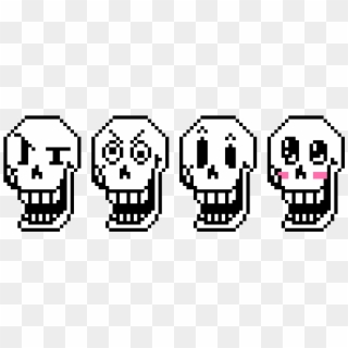 The Many Faces Of Papyrus - Line Art, HD Png Download
