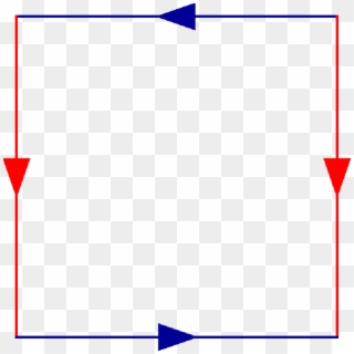 Blue, Bottle, Square, Arrows, Shape, Lines - Red Blue Line Png, Transparent Png