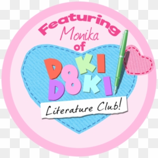 Featuring Dante From The Devil May Cry Series - Logo De Doki Doki Literature Club, HD Png Download