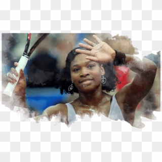 ¿qué Sabes De Serena Williams - Illustration, HD Png Download