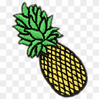 #summer #pineapple #patch #tumblr - Skirt, HD Png Download