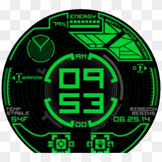 Bounty Hunter Code Green Watch Face Preview, HD Png Download